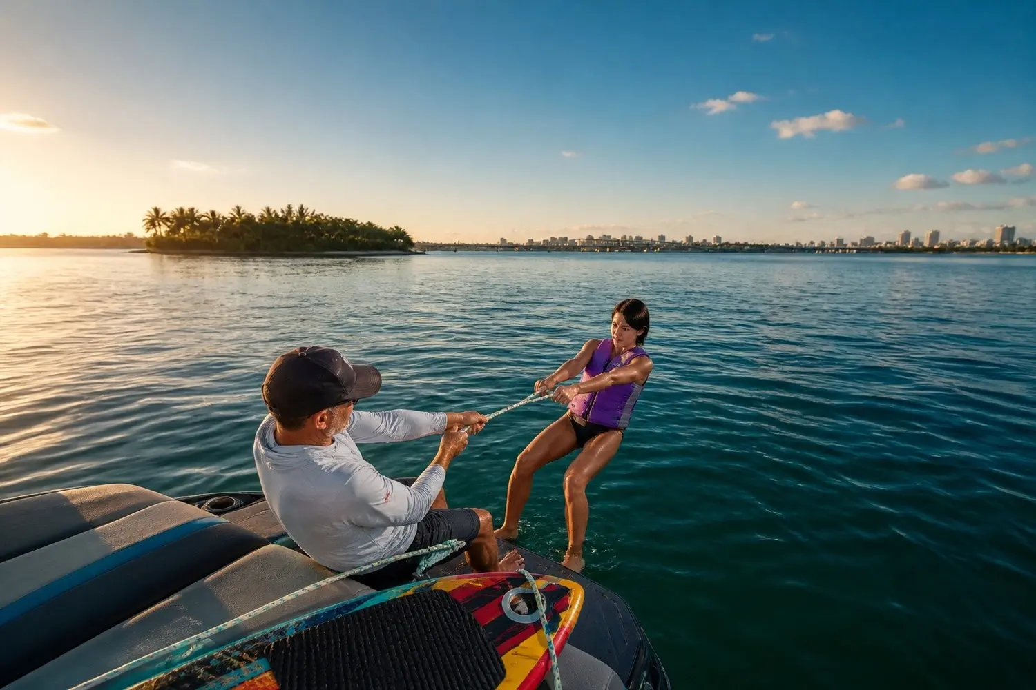 Private Wakesurf & Wakeboarding Lesson in Miami — photo 1 from Wake Club Miami
