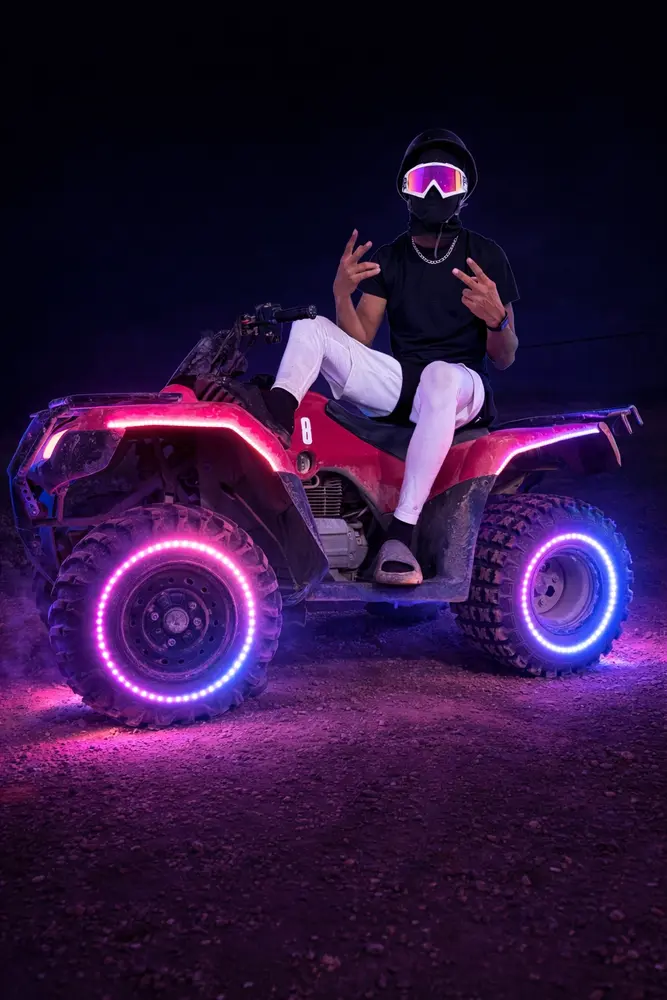 Glow in the Dark ATV Adventure — photo 2 from Miami Elite Jetski & Yacht Rentals