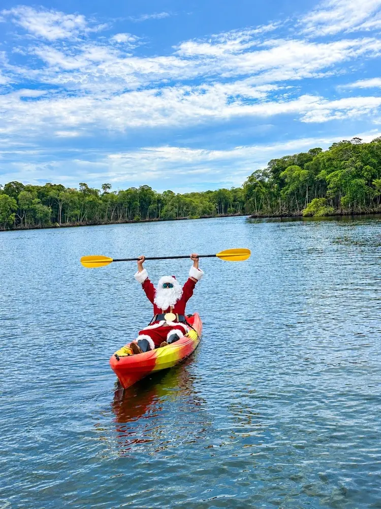 The Very Merry Oleta River Paddle — photo 2 from Oleta River Adventures