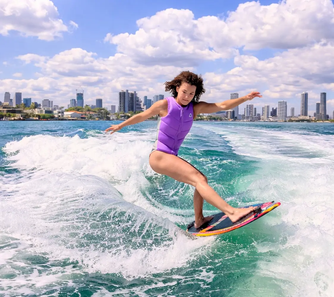 Private Wakesurf & Wakeboarding Lesson in Miami — photo 4 from Wake Club Miami
