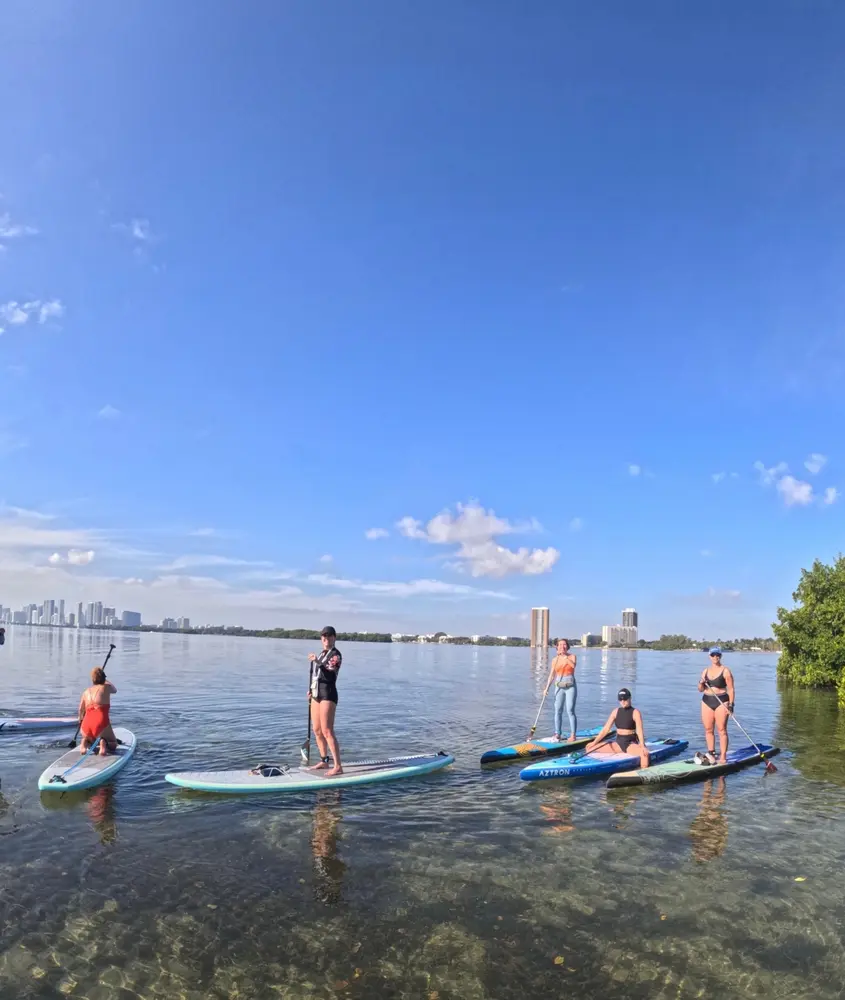 SUP Group Lesson — photo 2 from SUP - Miami Paddleboard School