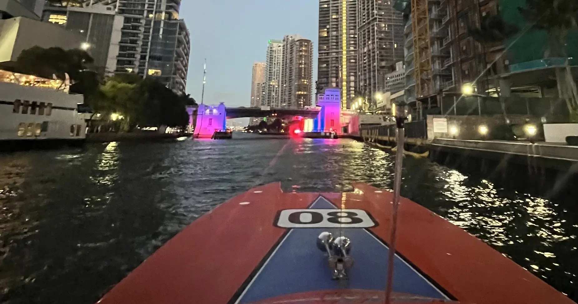 Miami River Tour — photo 1 from Thriller Miami Speedboat Adventures
