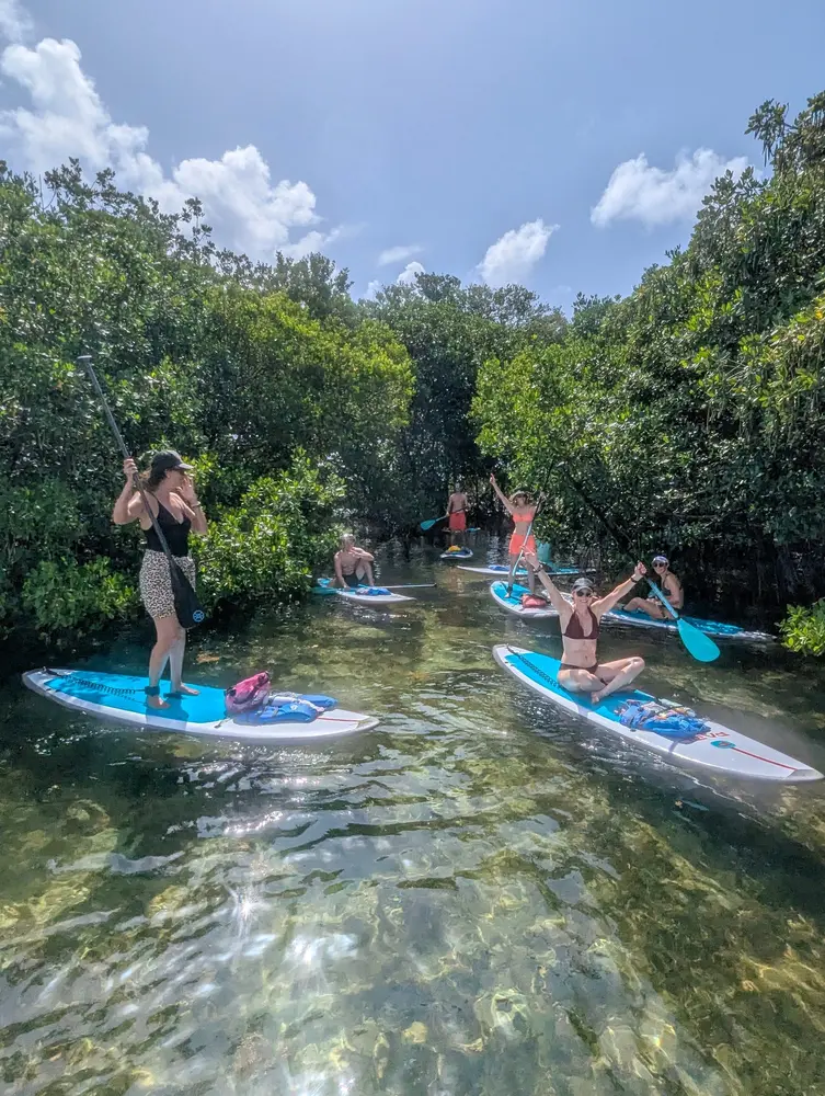 Biscayne Bay Island and Miami Skyline Paddle Tour — photo 1 from PADL - VK Beach Club