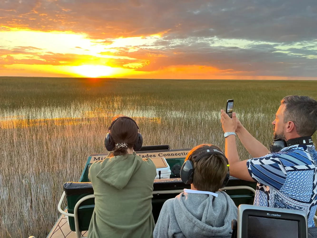 Sunset 1.5 Hours Private Tour — photo 1 from Miami Everglades Connection Airboat Tours