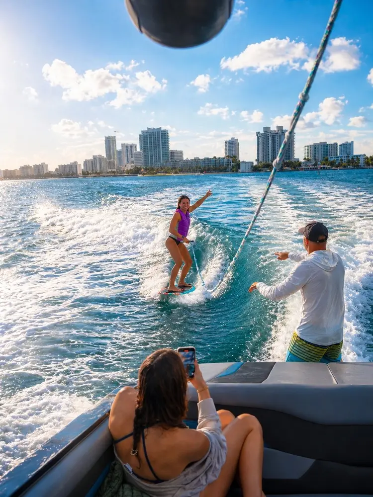 Private Wakesurf & Wakeboarding Lesson in Miami — photo 3 from Wake Club Miami