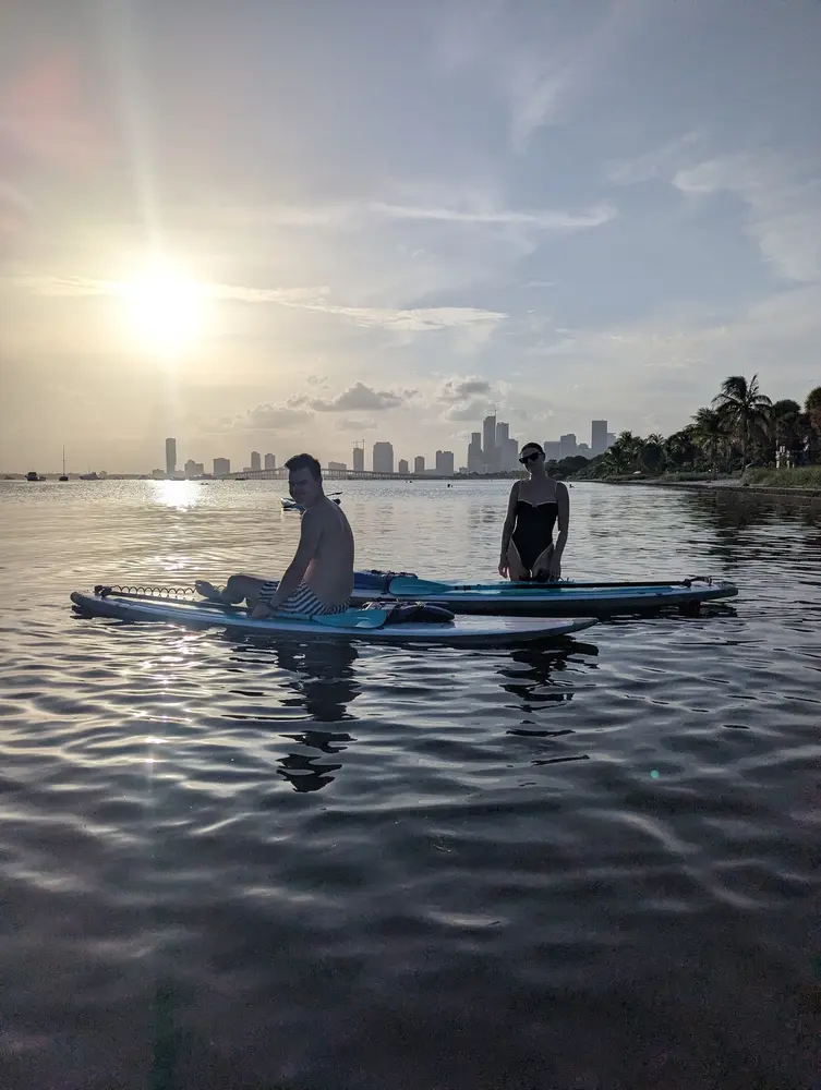 Biscayne Bay Island and Miami Skyline Sunset Paddle Tour — photo 3 from PADL - VK Beach Club