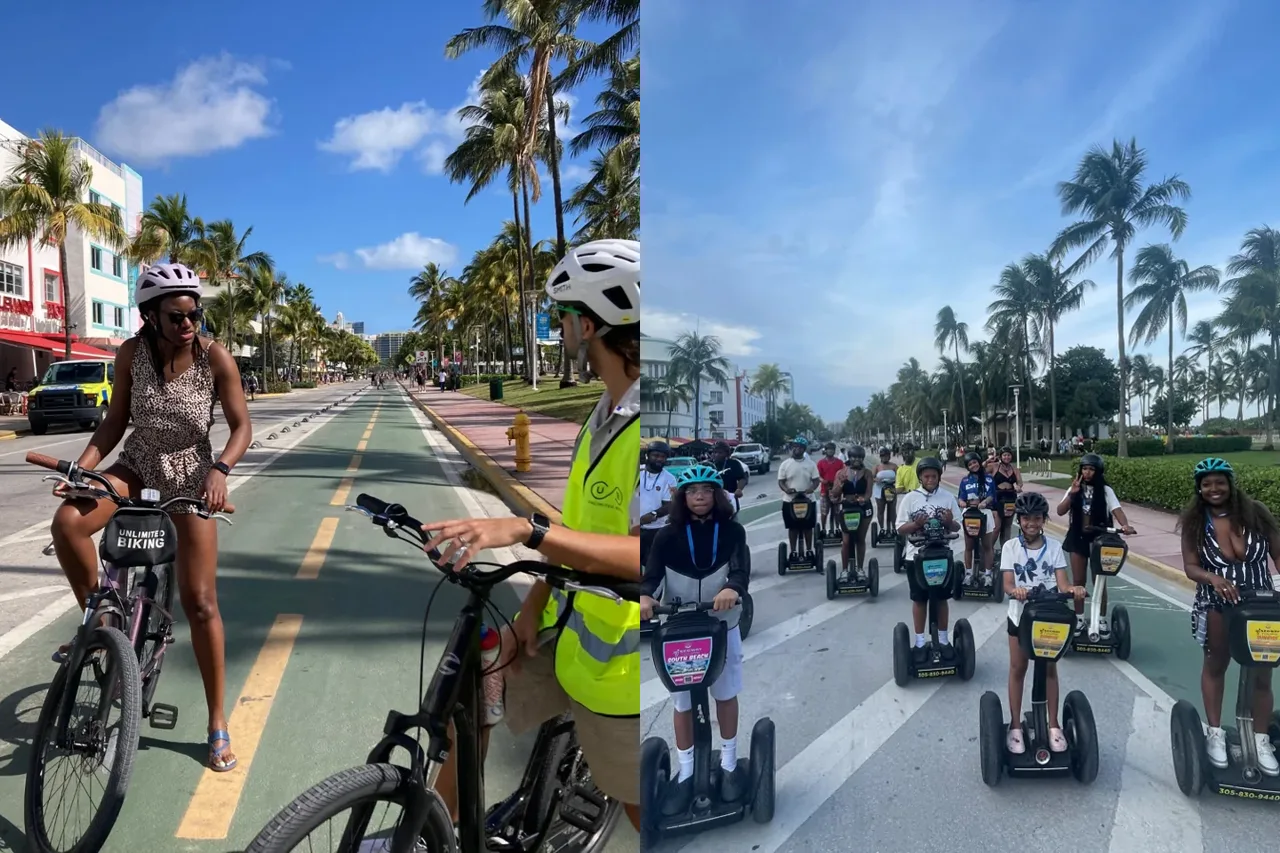 Miami Beach bicycle and South Beach Segway outings from the tour catalog